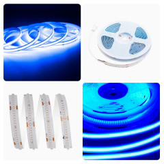Светодиодная лента Apeyron 14W/m 512LED/m COB синий 2M 207ОО
