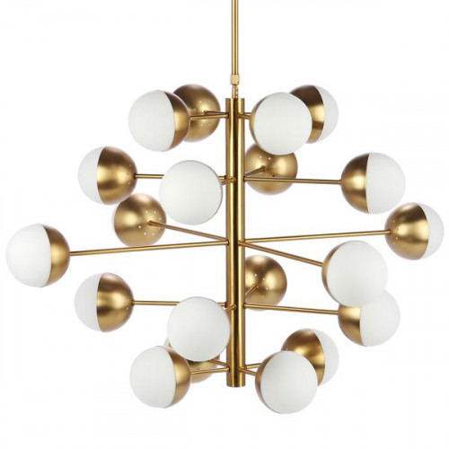 Подвесная люстра Imperium Loft Italian Globe Cedar Moss Light 20 75117-22