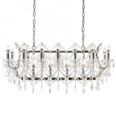 Подвесная люстра Loft-Concept RH Rococo Iron  Crystal Chandelier 40.350-0 20675