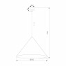 Подвесной светильник TK Lighting 10010 Cono