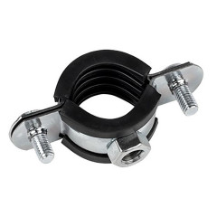 Хомут стальной 3/4" (25-29 мм), с уплотнителем EKF hsu1034
