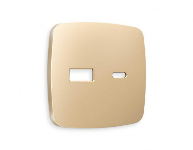 Лицевая панель розетки AMBRELLA VOLT OP6110