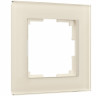 Рамка на 1 пост Werkel Favorit молочный W0011141 4690389183362