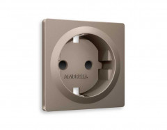 Лицевая панель розетки AMBRELLA VOLT AP6370