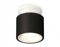 Комплект накладного светильника Ambrella light Techno Spot XS7511041 SBK/SWH черный песок/белый песок (N7925, C7511, N7010)