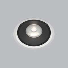 Встраиваемый светодиодный светильник Elektrostandard Slide 25083/LED 6W 4200K белый/чёрный a062942