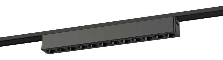 Магнитный трековый светильник ЭРА TRM-S5-2-12W4K BK Б0059050