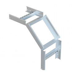 Угол 90 градусов вертикальный внешний лестничный усиленный 100x400 мм (2 мм) HDZ EKF voltp90100400-2-HDZ