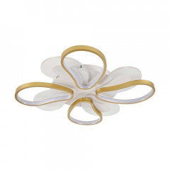Потолочная люстра ЭкономСвет 51209/4+4WT+GD