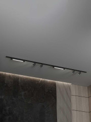 Трековая система со светильниками №5 однофазная накладная Hesby Lighting Skylite HSBL_kompl_S005_NI3B3K