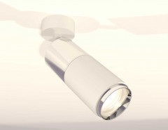 Комплект накладного светильника Ambrella light Techno Spot XM6312017 SWH/PSL белый песок/серебро полированное (A2202, C6305, A2060, C6312, N6132)