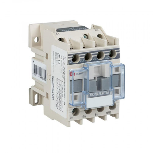 Контактор КМЭ малогабаритный 18А 24В 1NC EKF PROxima ctr-s-18-24-nc