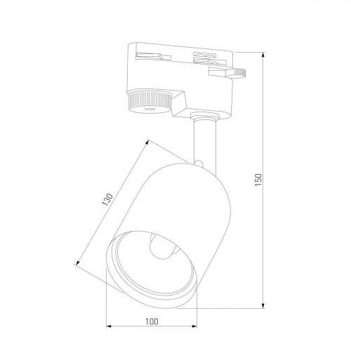 Трековый светильник TK Lighting 4498 Tracer Black