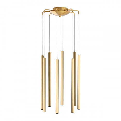 Комплект с подвесной люстрой Lightstar Tubo (574733+747243 (8шт) L8T747243