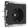 Розетка Wi-Fi Werkel (Умный дом) черный матовый W1171608 a056422