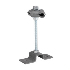 Держатель проводника на гор. и верт. пов., L=110мм, Ni EKF PROxima lp-35110-ni