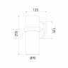 Уличный настенный cветильник Elektrostandard Grin 35000/D белый a061036