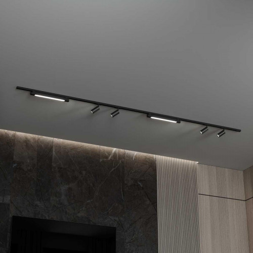 Трековая система со светильниками №5 однофазная накладная Hesby Lighting Skylite HSBL_kompl_S005_NI3B4K