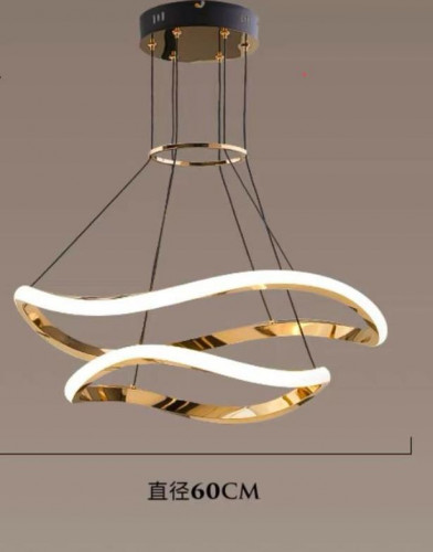 Люстра подвесная Alfa Light F3224-117 D600*H250 LED64W