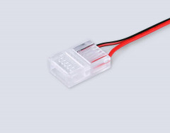 Соединитель гибкий односторонний AMBRELLA LIGHT ILLUMINATION COB 12/24V для лент 12mm (2 конт.) (10шт. в комплекте) GS7378