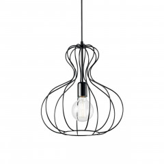 Подвесной светильник Ideal Lux Ampolla-1 SP1 Nero 148502