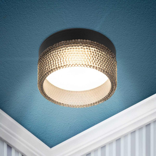 Светильник встраиваемый ЭРА DK97 BK/BK под лампу GX53 черный Б0057459