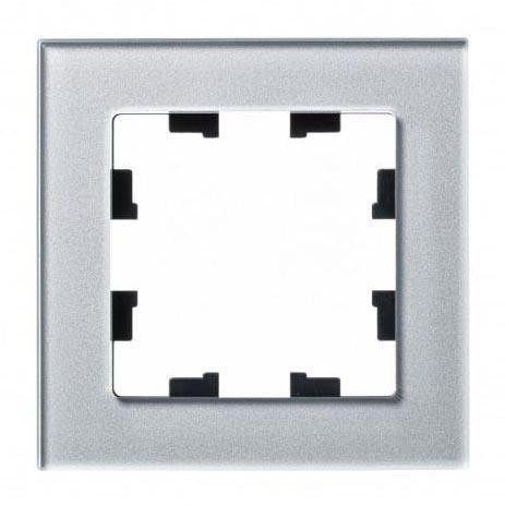 Рамка 1-постовая Systeme Electric AtlasDesign Nature алюминий ATN320301