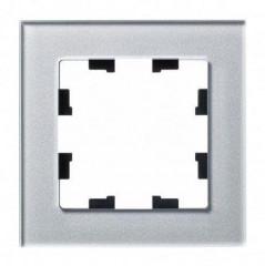 Рамка 1-постовая Systeme Electric AtlasDesign Nature алюминий ATN320301