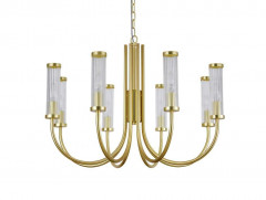 Подвесная люстра Newport 4558/C mat.gold М0071610