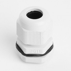 Сальник PG11 диаметр проводника 5-10 мм Stekker, IP54, серый (DIY упаковка 2 шт) (без мембраны) 49376