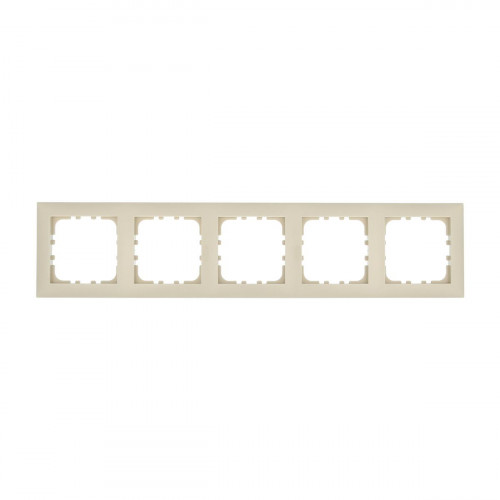 Рамка LK Studio 5-постовая (бежевый) LK60 864501-1
