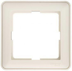 Рамка 1-постовая Systeme Electric W59 слоновая кость KD-1-28