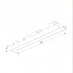 Трековый светодиодный светильник Elektrostandard Slim Magnetic 85000/01 a057188