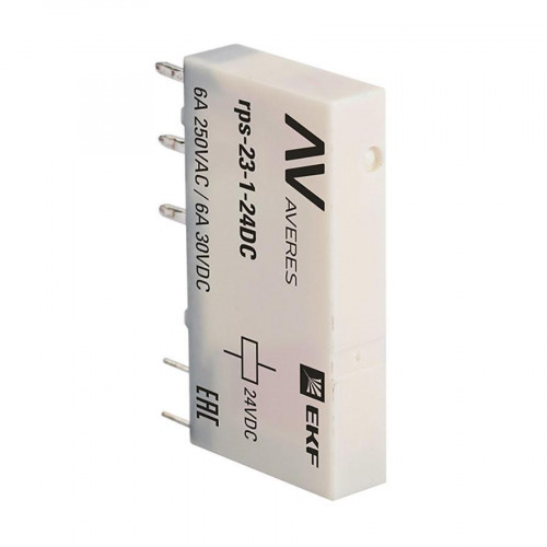 РП slim 23/1 6A 24В DC EKF AVERES rps-23-1-24DC