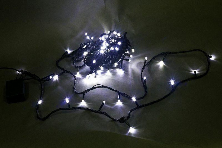Cветодиодная гирлянда Sneha нить 230V белый 8 режимов A-001A LED WT