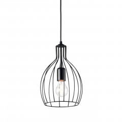 Подвесной светильник Ideal Lux Ampolla-2 SP1 Nero 148151