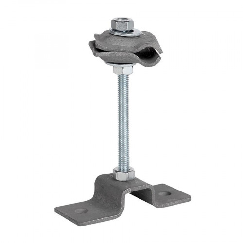 Держатель проводника на гор. и верт. пов., L=80мм, Ni EKF PROxima lp-35080-ni