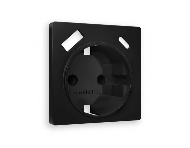 Лицевая панель розетки AMBRELLA VOLT AP8100