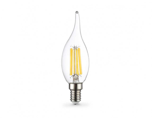Лампа светодиодная Свеча на ветру CF35 15W 4000K Ambrella light Bulding 351524