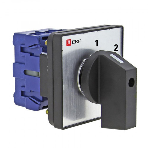 Переключатель кулачковый ПК-1-52 25А 2P "1-2" EKF PROxima pk-1-52-25
