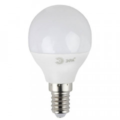 Лампа светодиодная ЭРА E14 7W 4000K матовая LED P45-7W-840-E14 Б0020551
