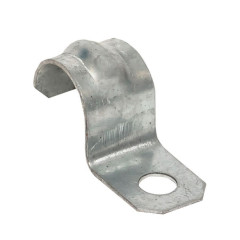 Скоба металлическая однолапковая d14-15 мм (10 шт) EKF PROxima sm-1-14-15-r