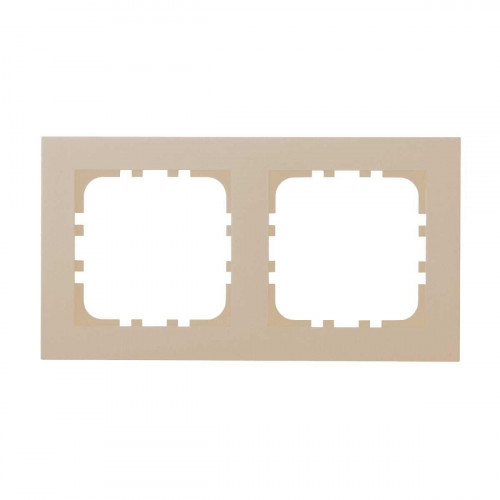 Рамка 2-постовая LK Studio (шампань) LK80 FLAT, 844206-1