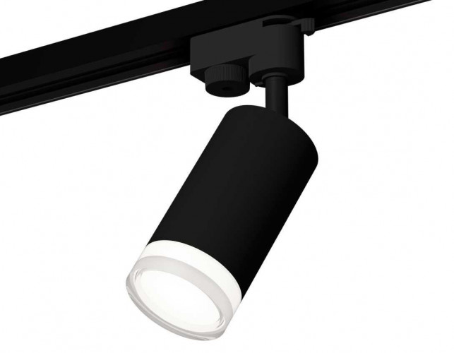 Комплект трекового светильника Ambrella light Track System XT6323130 SBK/FR/CL черный песок/белый матовый/прозрачный (A2521, C6323, N6241)
