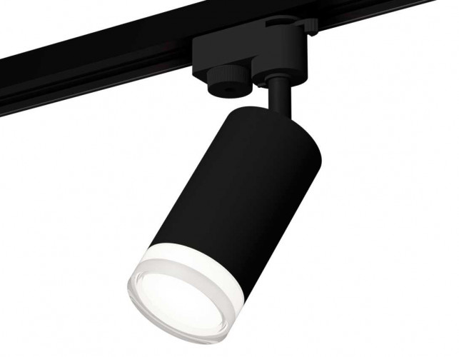 Комплект трекового светильника Ambrella light Track System XT6323130 SBK/FR/CL черный песок/белый матовый/прозрачный (A2521, C6323, N6241)