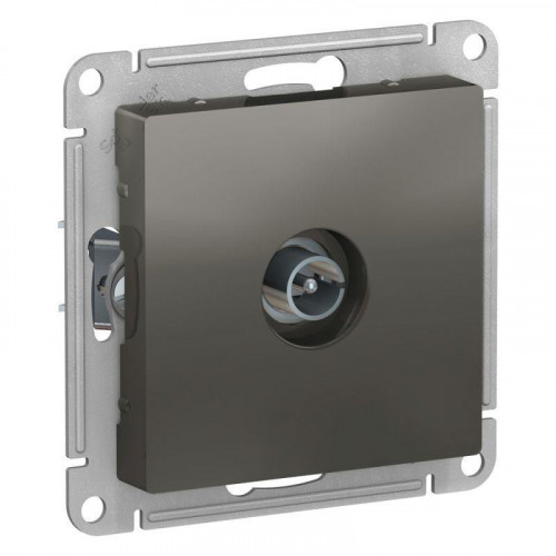 ТВ-розетка Systeme Electric AtlasDesign сталь ATN000993