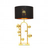 Настольная лампа Lumina Deco Fabi LDT 5528 GD+BK