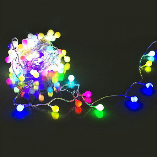Cветодиодная гирлянда Sneha Шарик 230V разноцветный хамелеон A-002 LED RGB