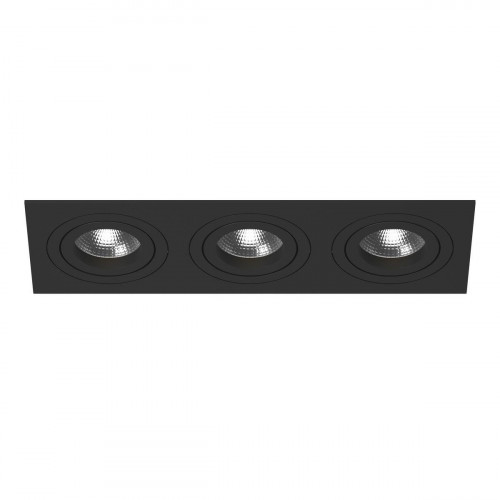 Комплект из светильника и рамки Lightstar Intero 16 (217537+217607+217607+217607) i537070707