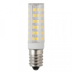 Лампа светодиодная ЭРА E14 7W 4000K прозрачная LED T25-7W-CORN-840-E14 Б0033025